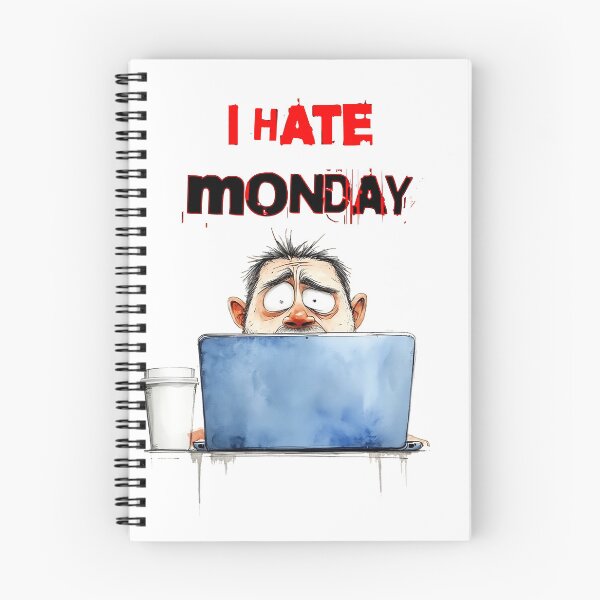 Item preview, I Hate Mondays designed and sold by HistHero.