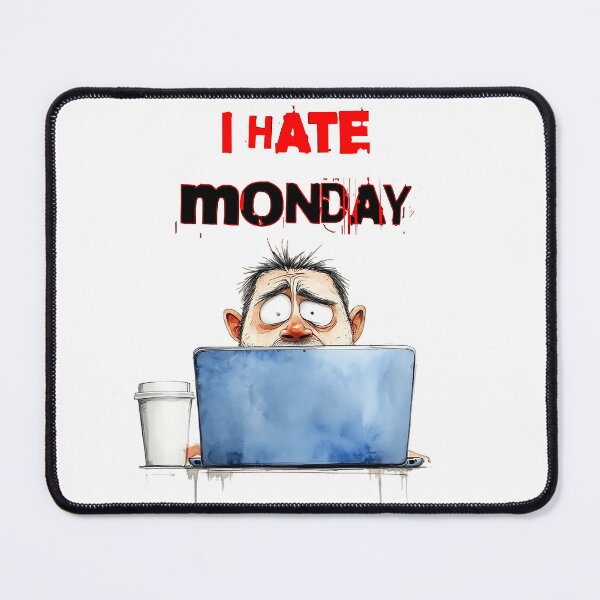 Item preview, I Hate Mondays designed and sold by HistHero.