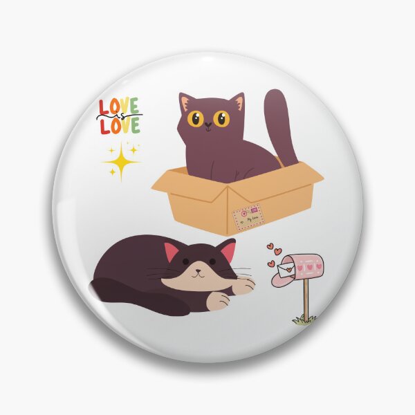 Item preview, Two Cat for in love designed and sold by LaUnArt.