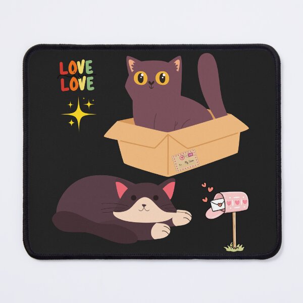 Item preview, Two Cat for in love designed and sold by LaUnArt.