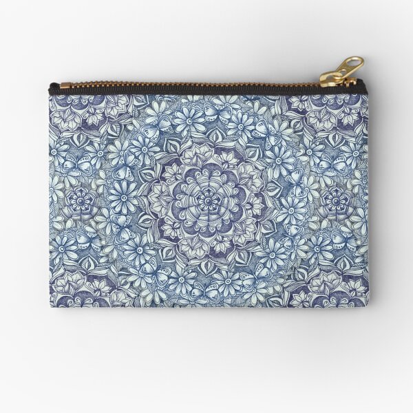 Item preview, Indigo Medallion with Butterflies & Daisy Chains designed and sold by micklyn.