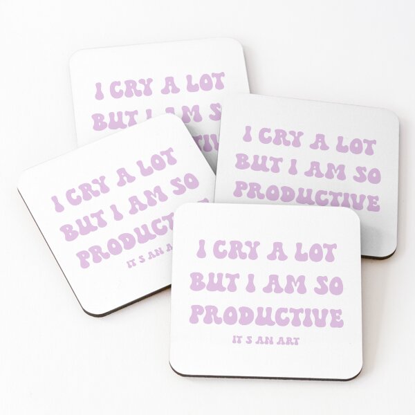 Item preview, I cry a lot but I am so productive Taylor Swift Pink designed and sold by yulaikwonkru.