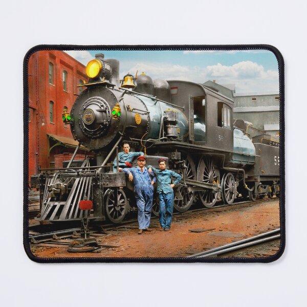 Item preview, Train - Locomotive - The Central New Jersey 581 Locomotive 1905 designed and sold by Mike Savad Photography.