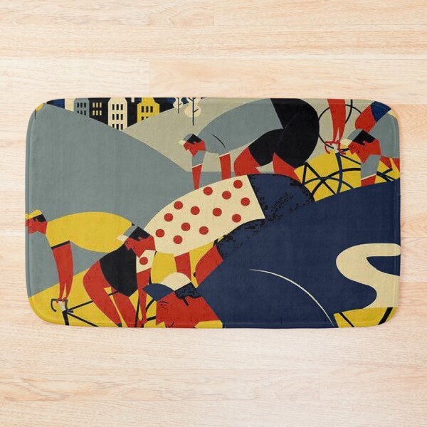 Item preview, PARIS = ROUBAIX : Vintage Queen of the Classics Bike Racing Print designed and sold by posterbobs.