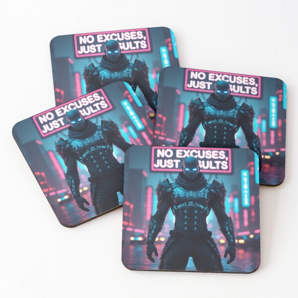 Item preview, Cyberpunk warrior design designed and sold by Motivated Sensei.