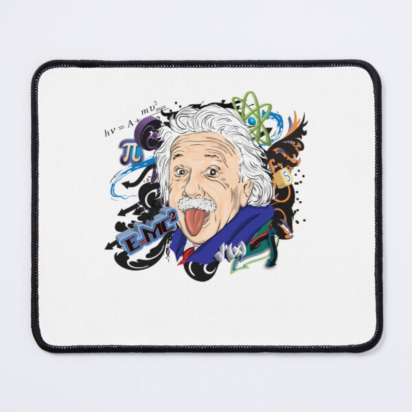 Item preview, Einstein Typography Design – Retro Smart Vibes designed and sold by Colorful-Garden.