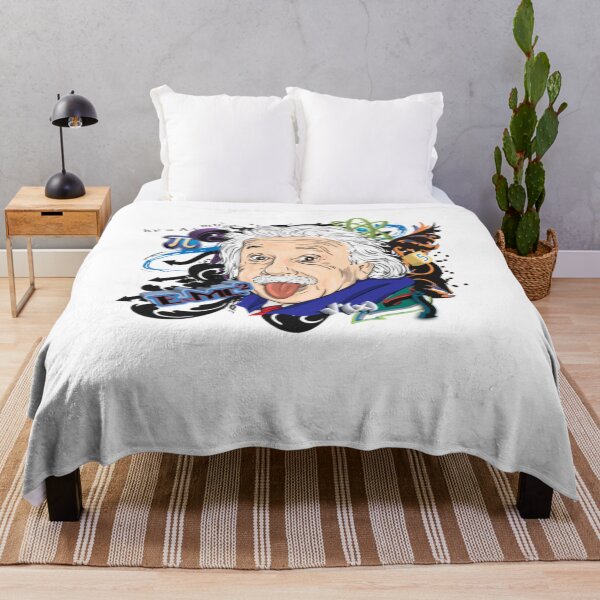 Item preview, Einstein Typography Design – Retro Smart Vibes designed and sold by Colorful-Garden.