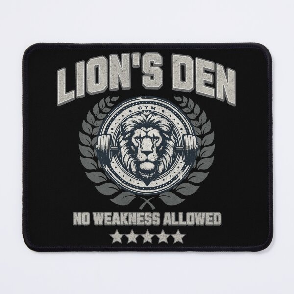 Item preview, Lion's Den No Weakness Allowed designed and sold by SavvyEarth.