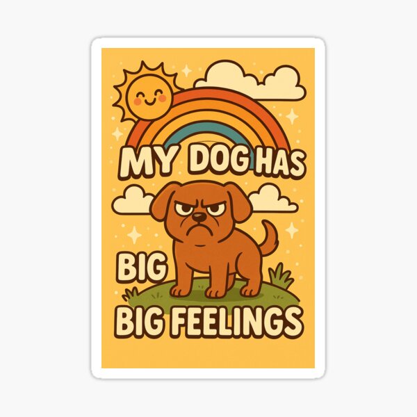Item preview, Big Feelings designed and sold by MindfulMutts.