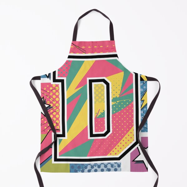 Item preview, Dynamic Letter D in Bold Colors designed and sold by Mystic Wild Studio.