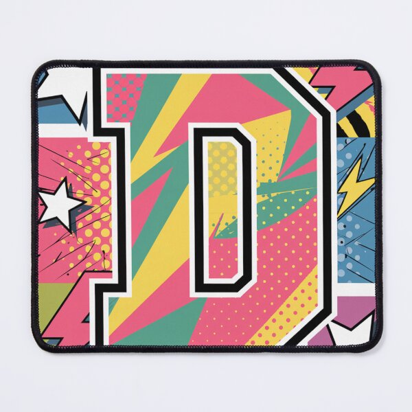 Item preview, Dynamic Letter D in Bold Colors designed and sold by Mystic Wild Studio.