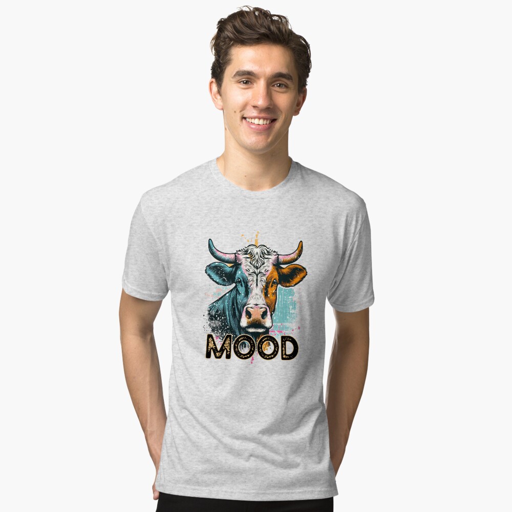Vista previa del artículo con la obra «Camiseta de tejido mixto», diseñado y vendido por TTDesignCo.