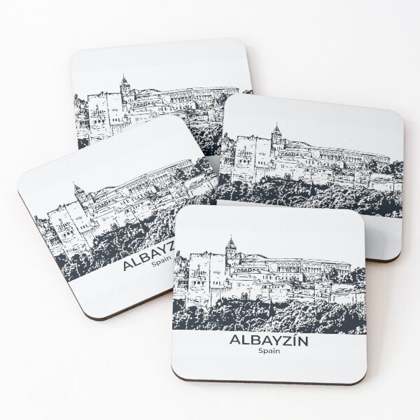 Item preview, Albayzín - Spain designed and sold by Lakeric Cityscapes.