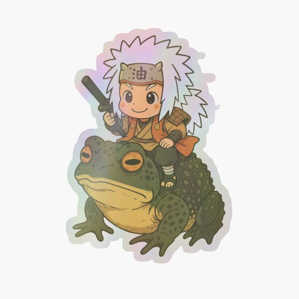 Artikel-Vorschau von Jiraiya legendärer Chibi, designt und verkauft von assarein.