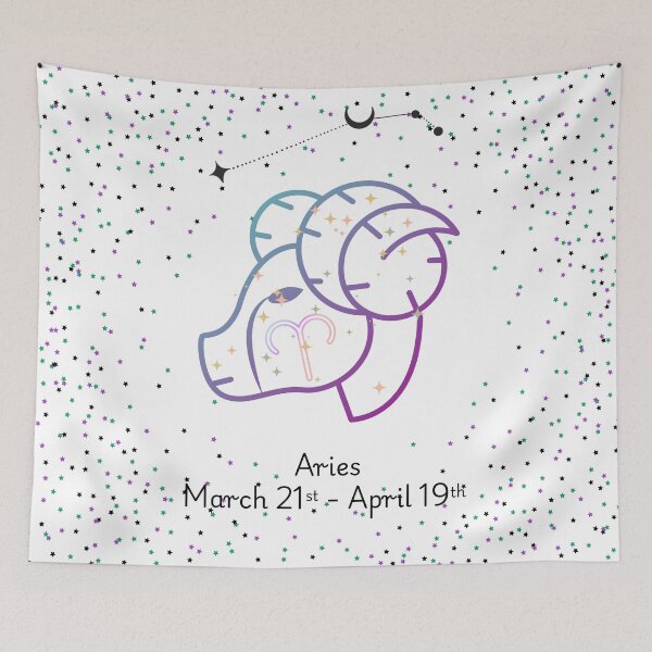 Item preview, Zodiac Horoscope: Aries Life Logo designed and sold by OpalBlossom.
