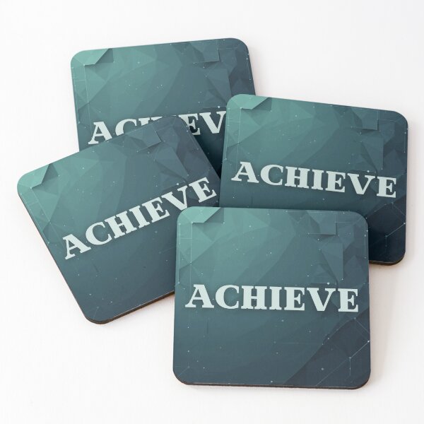 Item preview, Minimalist Achieve Wall Art | Success Word Print | Office Motivation Gift designed and sold by TextMuse.
