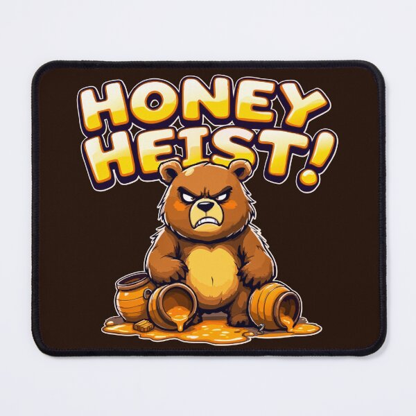 Item preview, Honey Heist – Angry Bear Cartoon designed and sold by SteadyRolling.