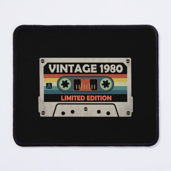 Item preview, Vintage 1980 45th Birthday Gift Idea Retro Cassette Tape designed and sold by FernaRoje.