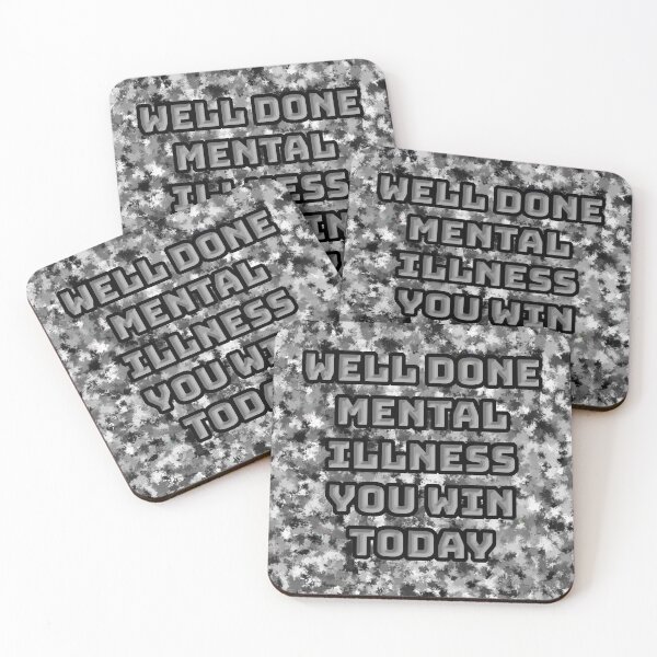 Item preview, You Win Today Mental Illness designed and sold by IKDG.