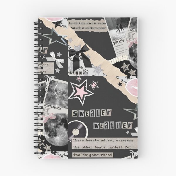 Aperçu de l'œuvre Collage esthétique « Pull Weather » | The Neighbourhood Music Art créée et vendue par TellUsTheStory.