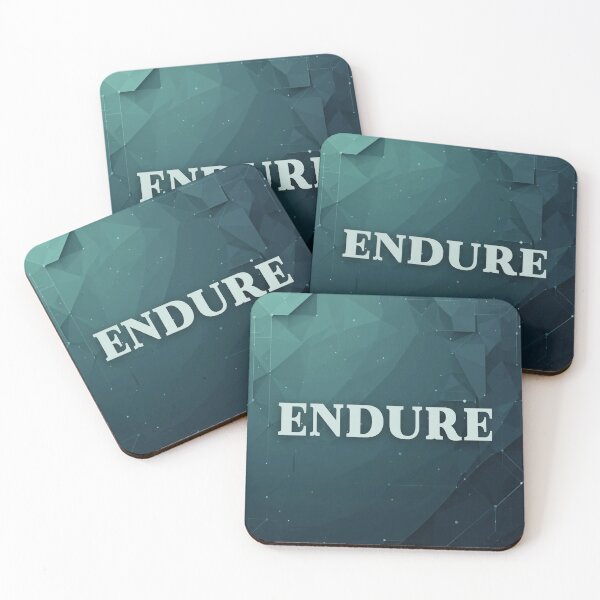 Item preview, Minimalist Endure Wall Art | Resilience Word Print | Office Persistence Gift designed and sold by TextMuse.
