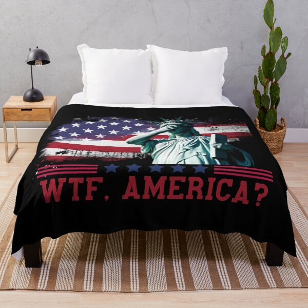 Item preview, wtf, america? designed and sold by DesignByMalwina.