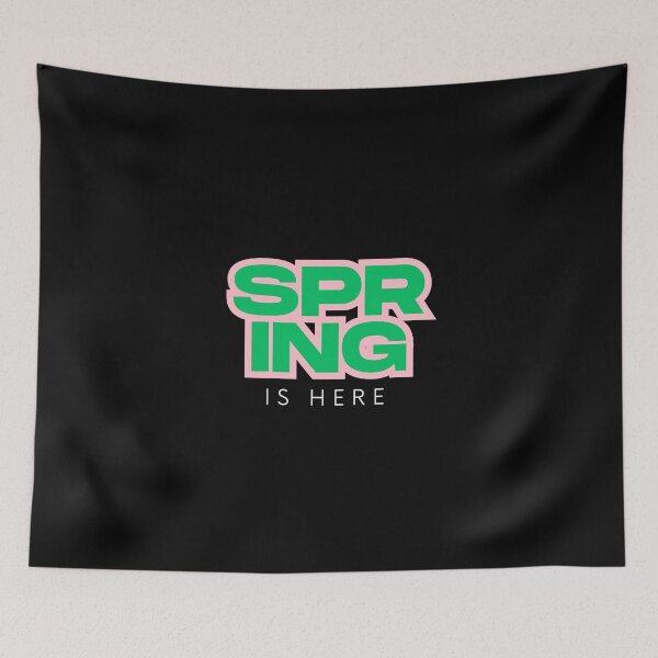 Item preview, Spring is here - white designed and sold by VasInd.