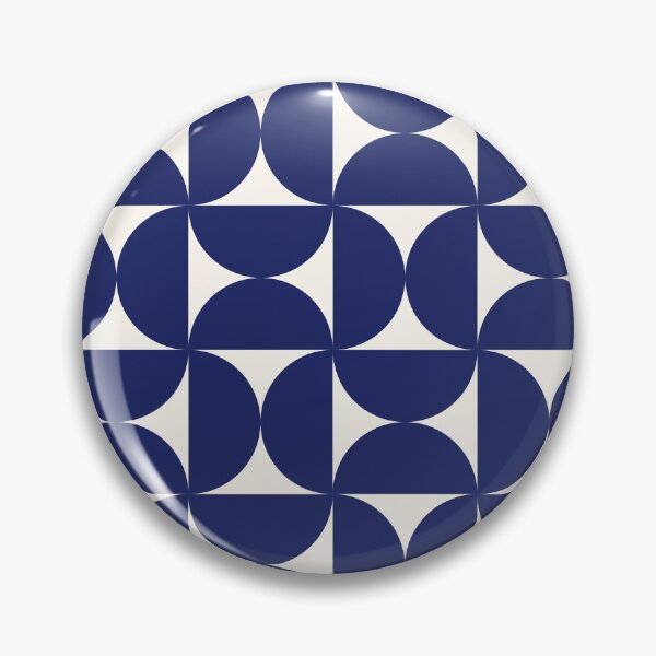 Item preview, Navy Bauhaus Poster designed and sold by PlainGirl.