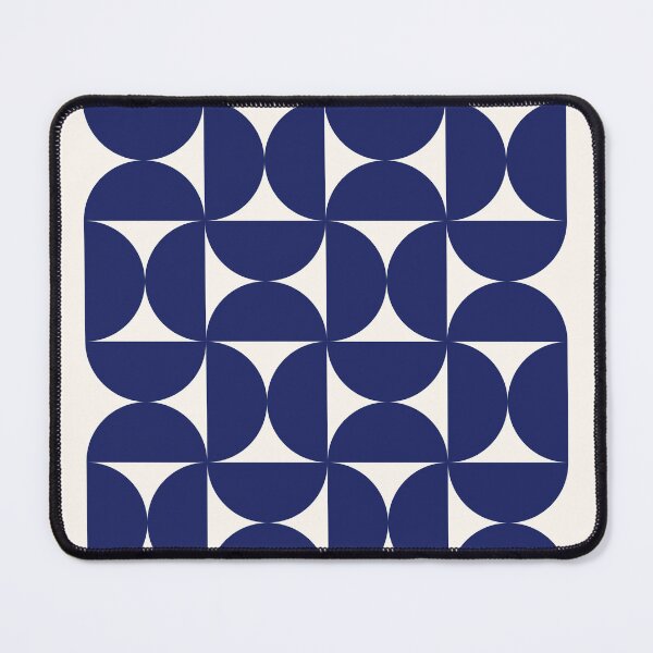 Item preview, Navy Bauhaus Poster designed and sold by PlainGirl.