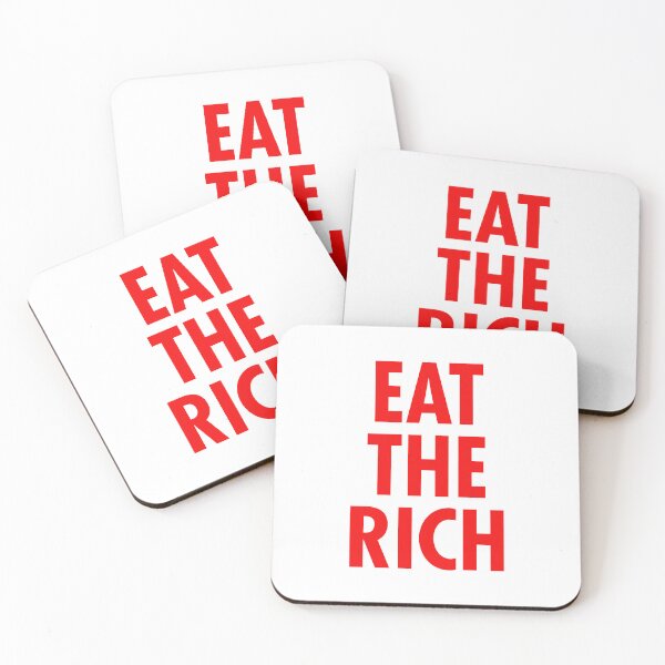 Item preview, Eat the Rich - in revolution red designed and sold by Thelittlelord.