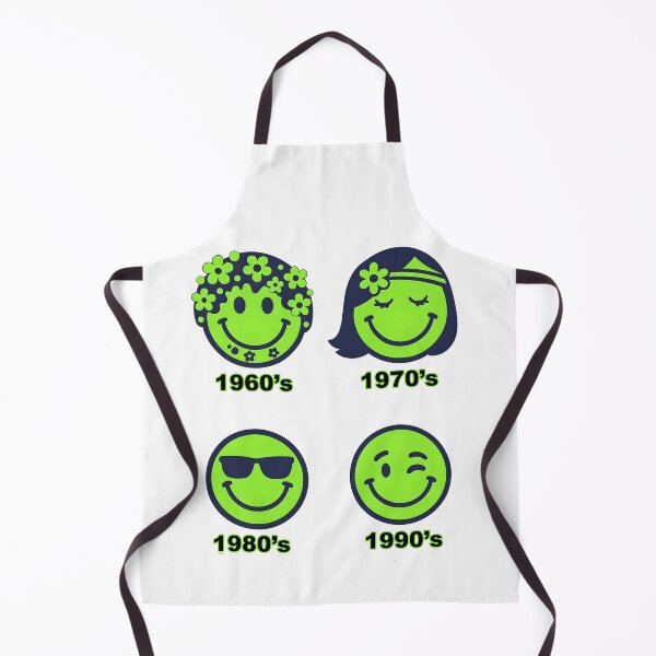 Item preview, Emoji Decades. 60's 70's 80's 90's. Green designed and sold by Shoot-The-Moon.