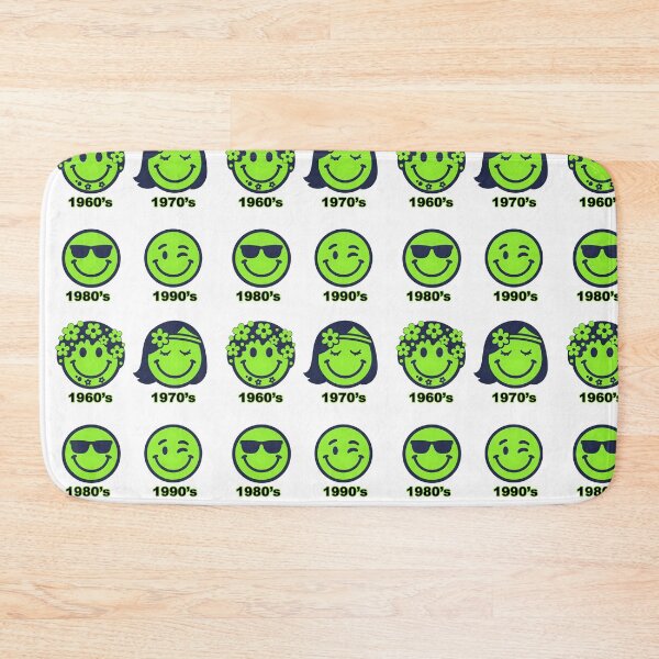 Item preview, Emoji Decades. 60's 70's 80's 90's. Green designed and sold by Shoot-The-Moon.
