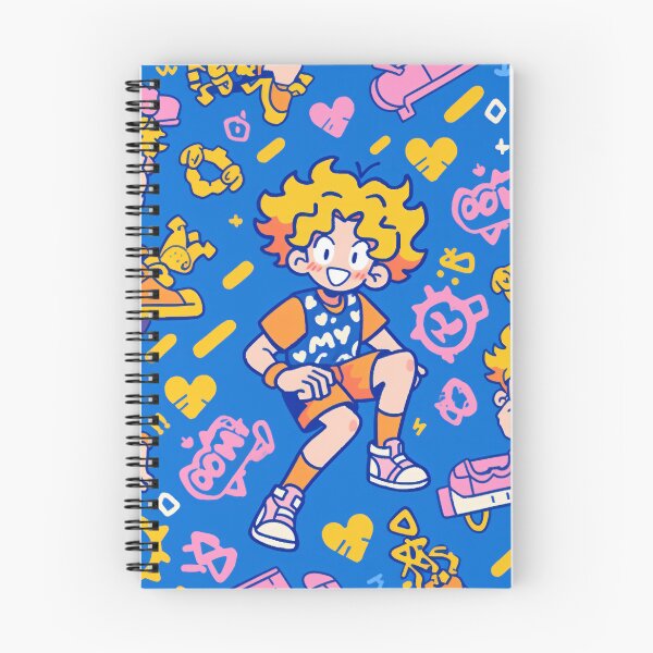 Item preview, Funny Cartoon Sports Kid Pattern Blue designed and sold by xiao xuans.