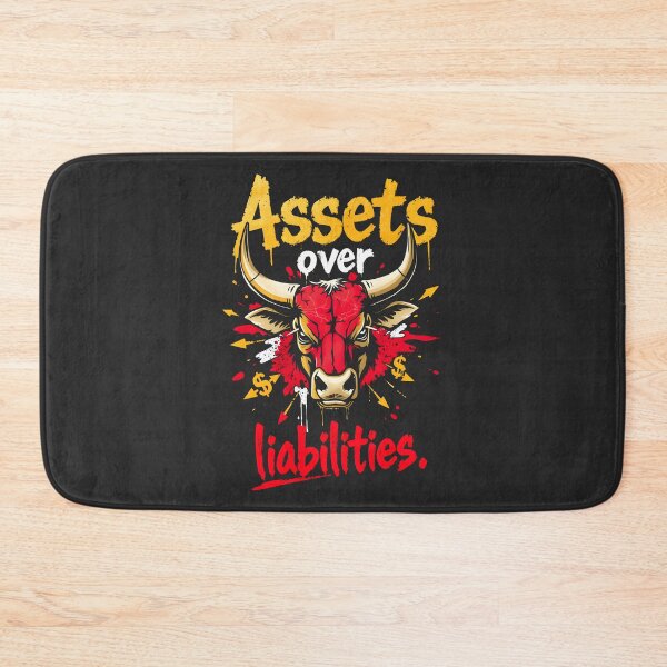 Item preview, Assets Over Liabilities Bull Design designed and sold by FoxyJags.