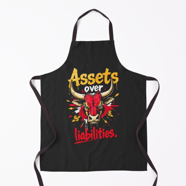 Item preview, Assets Over Liabilities Bull Design designed and sold by FoxyJags.