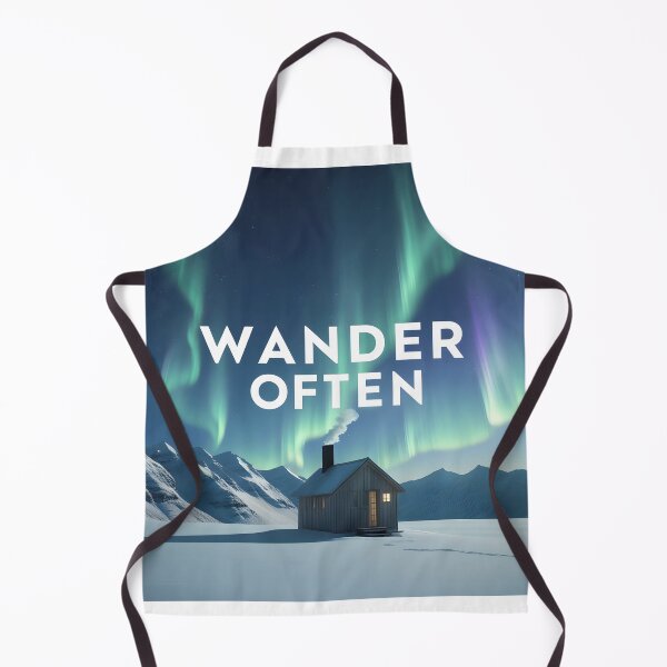 Item preview, Wander Often Northern Lights designed and sold by Zazeyy.