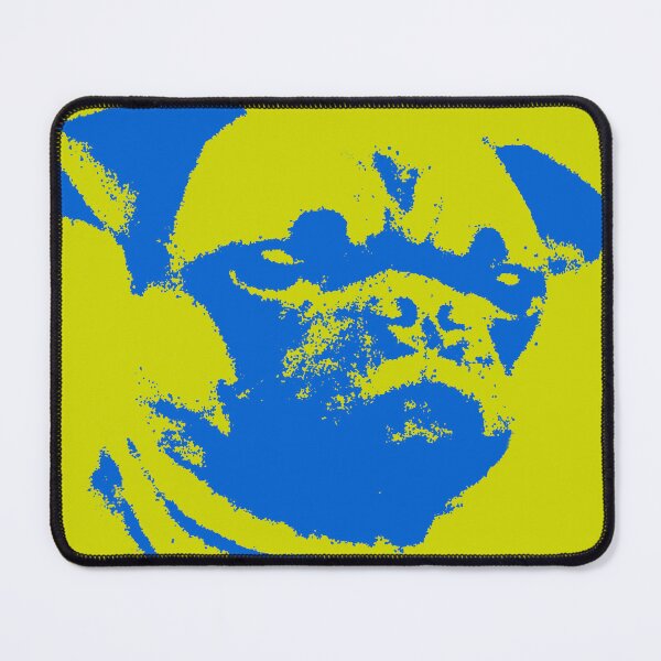 Item preview, Blue Pug Yellow Background designed and sold by volcanix.