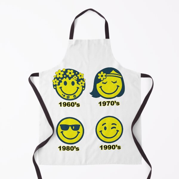 Item preview, Emoji Decades. 60's 70's 80's 90's. Yellow designed and sold by Shoot-The-Moon.
