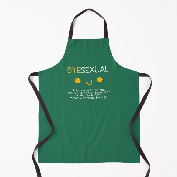 Item preview, Byesexual Being Single Funny Joke Meme Green & Yellow Cute Face designed and sold by hiacynto.