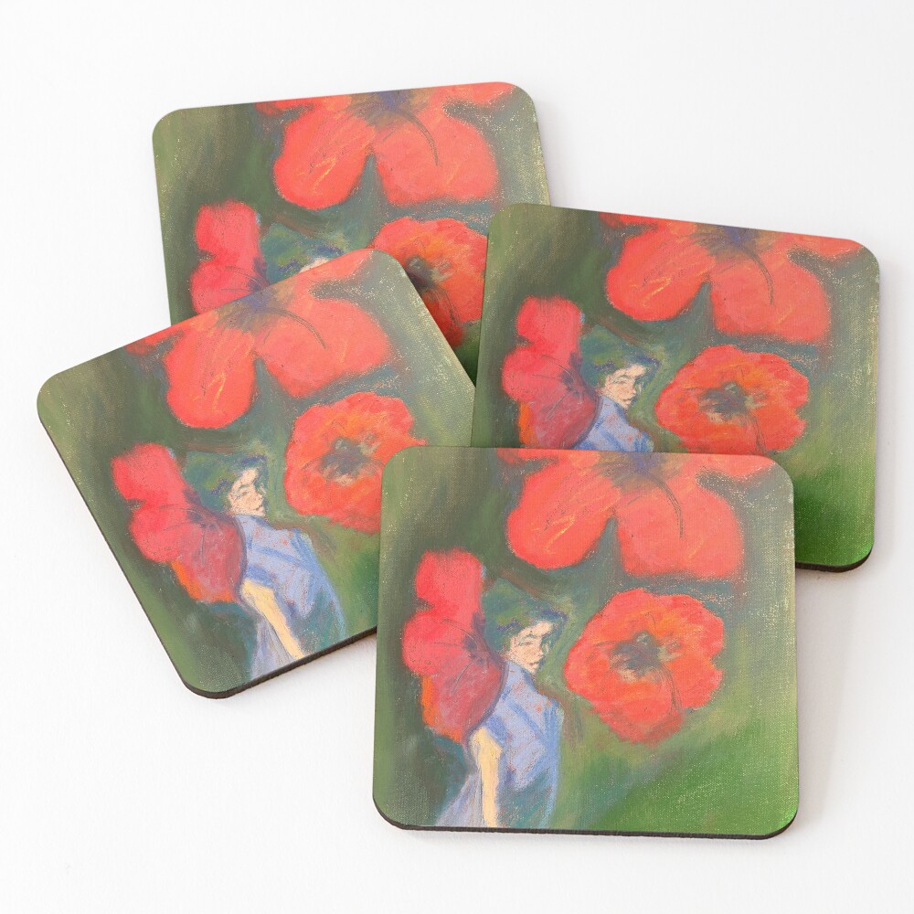 Item preview, Coasters (Set of 4) designed and sold by heureuxhasards.
