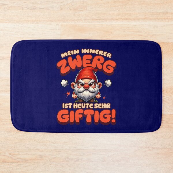 Item preview, Funny Angry Dwarf Saying – My Inner Dwarf Is Very Toxic Today designed and sold by Infinitee8hirts.