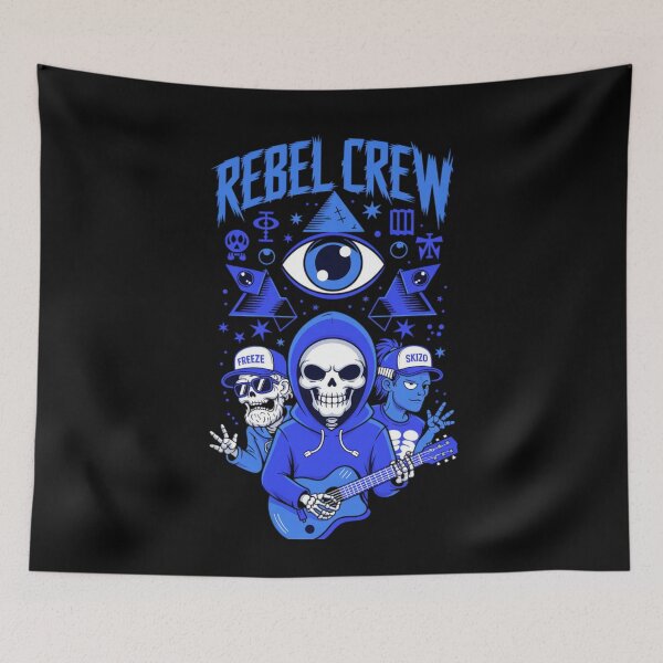 Item preview,  Rebel Crew - Bold Rock-Inspired Urban Art designed and sold by Moad Fahim.