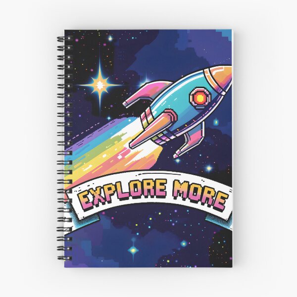 Item preview, Pixel Rocket Explore More designed and sold by Zazeyy.