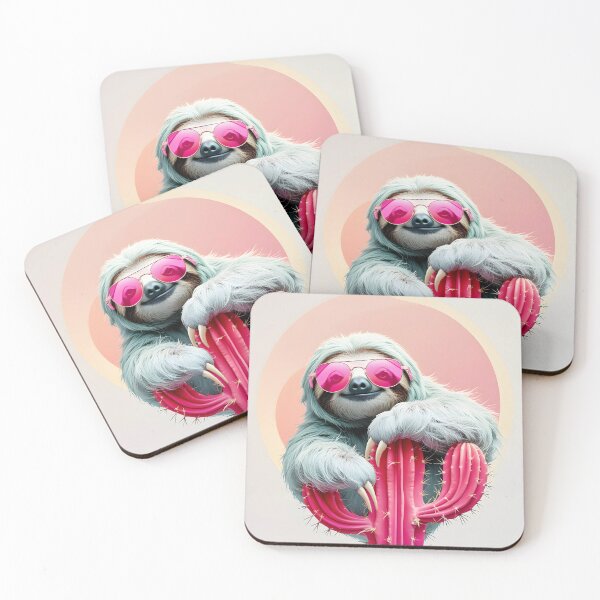 Item preview, Chilly sloth on a cactus designed and sold by Zazeyy.