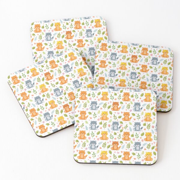 Item preview, bear seamless pattern designed and sold by apichailoveyou.