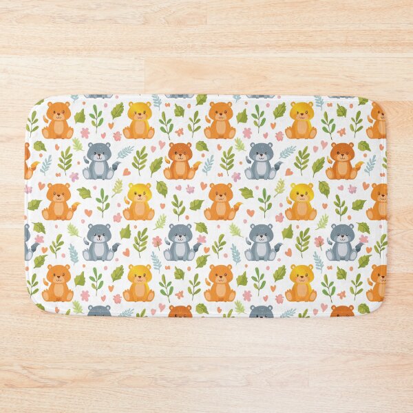 Item preview, bear seamless pattern designed and sold by apichailoveyou.