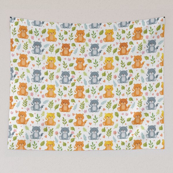 Item preview, bear seamless pattern designed and sold by apichailoveyou.