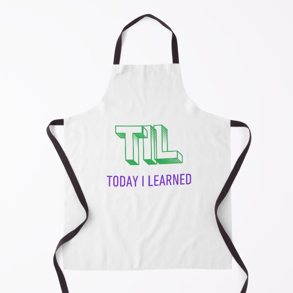 Item preview, TIL Today I Learned designed and sold by VasInd.