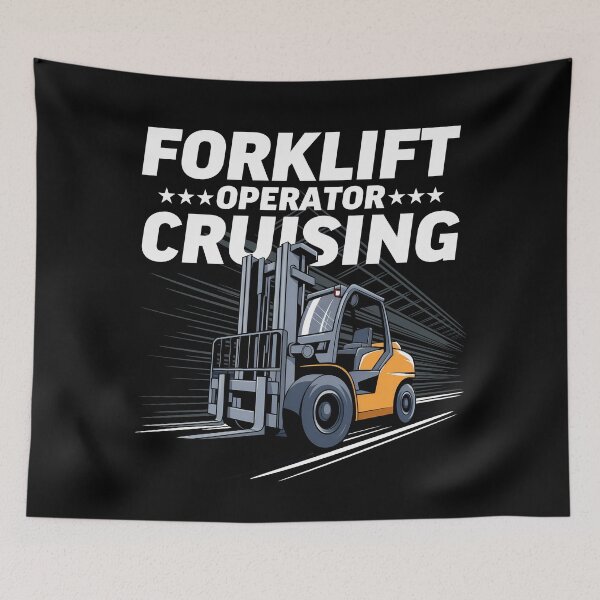 Item preview, Forklift Operator Cruising Funny Warehouse Work designed and sold by Infinitee8hirts.