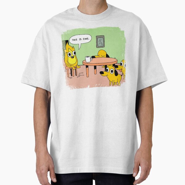 Item preview, This is fine, Meme designed and sold by CezSM.